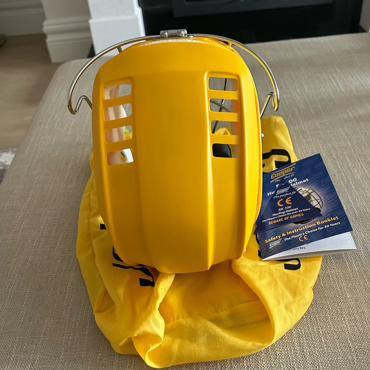 Cooper Helmet | Yellow SK100 - Image 3
