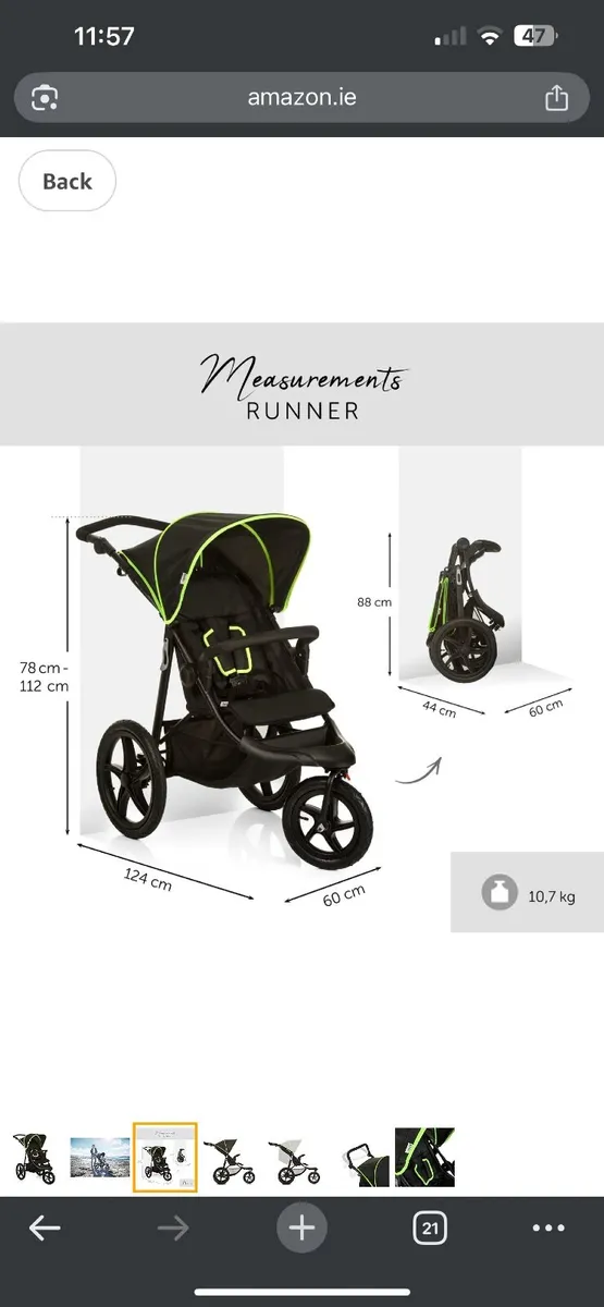 Buggy for running and hiking - Image 4