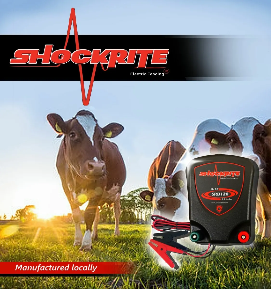 Electric Fence Energiser SRB120 1.2J 12V - Image 1