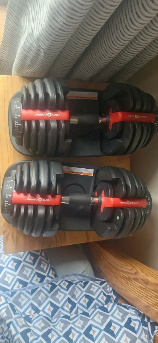 Adjustable Dumbell set - Image 2