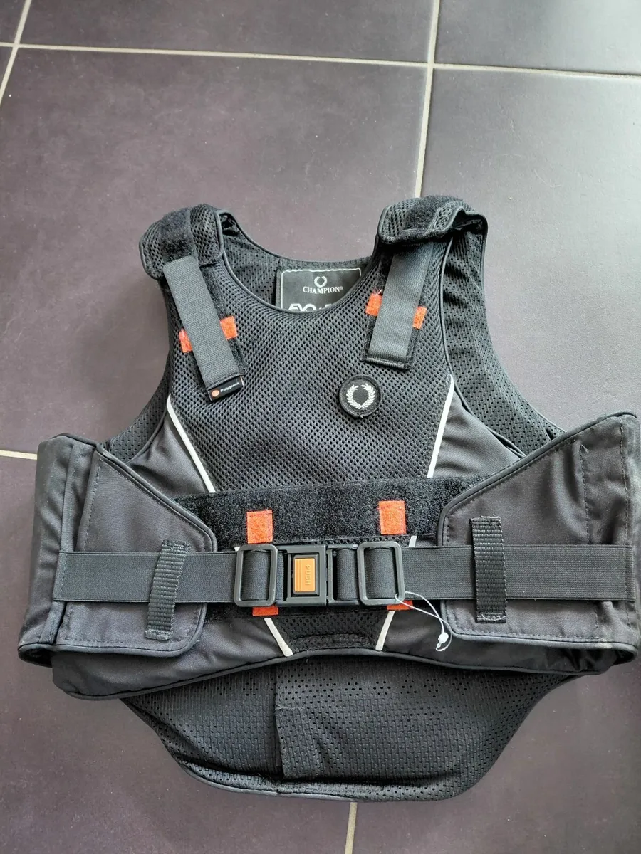 Horse riding back protector & helmets. - Image 1