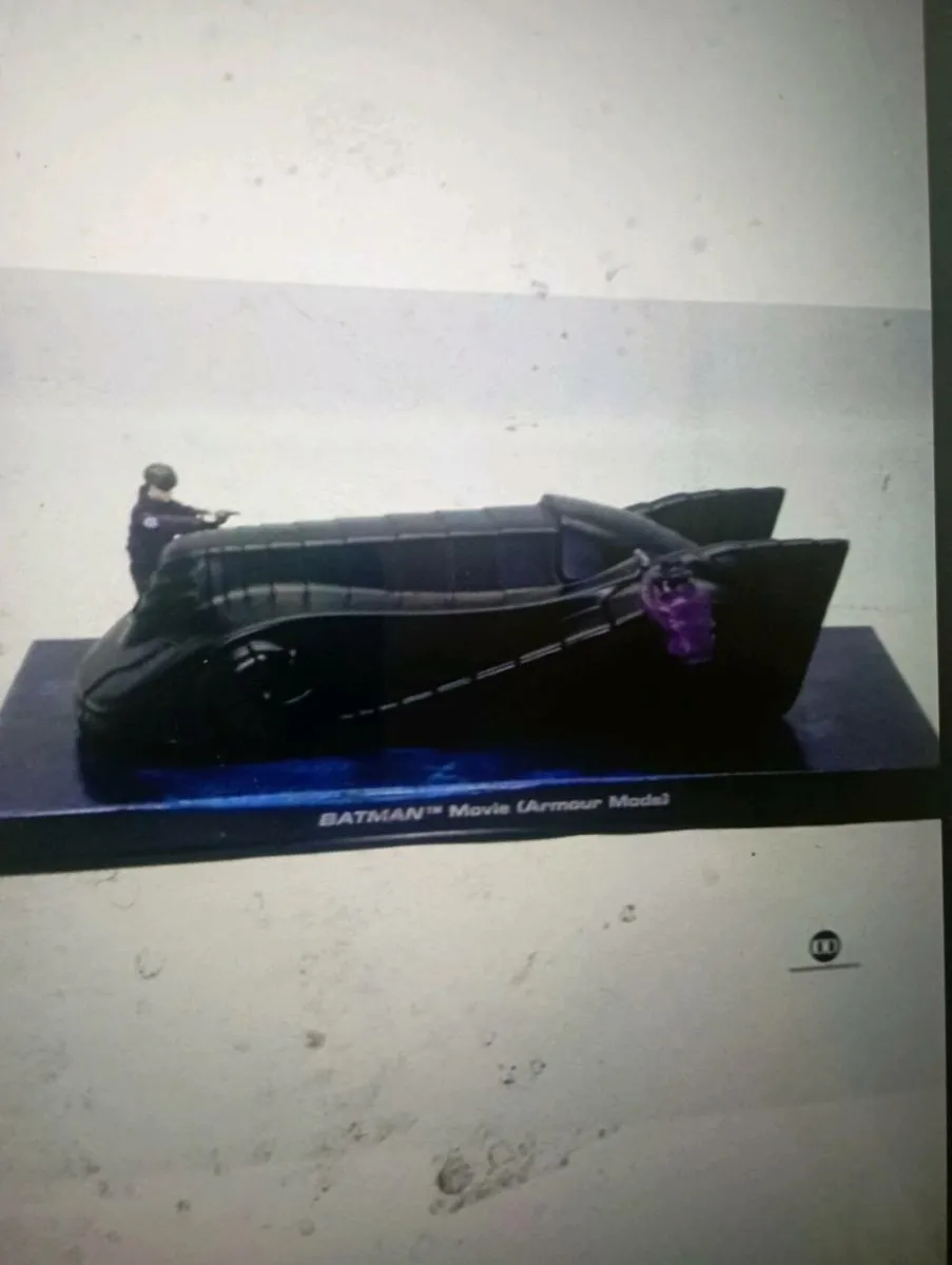 BATMAN BATMOBILE 1989 ARMOUR CAR. - Image 4