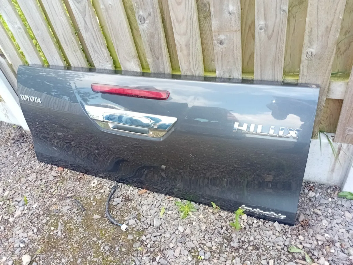 Toyota hilux rear booth door - Image 1