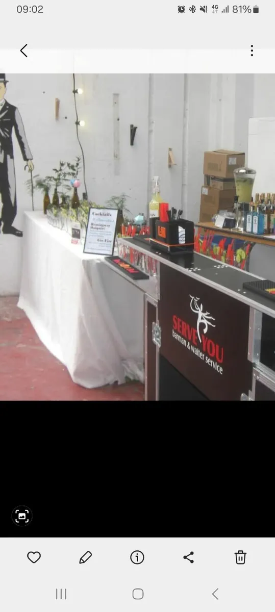 Mobile Cocktail/ Corporate Bar Business - Image 1