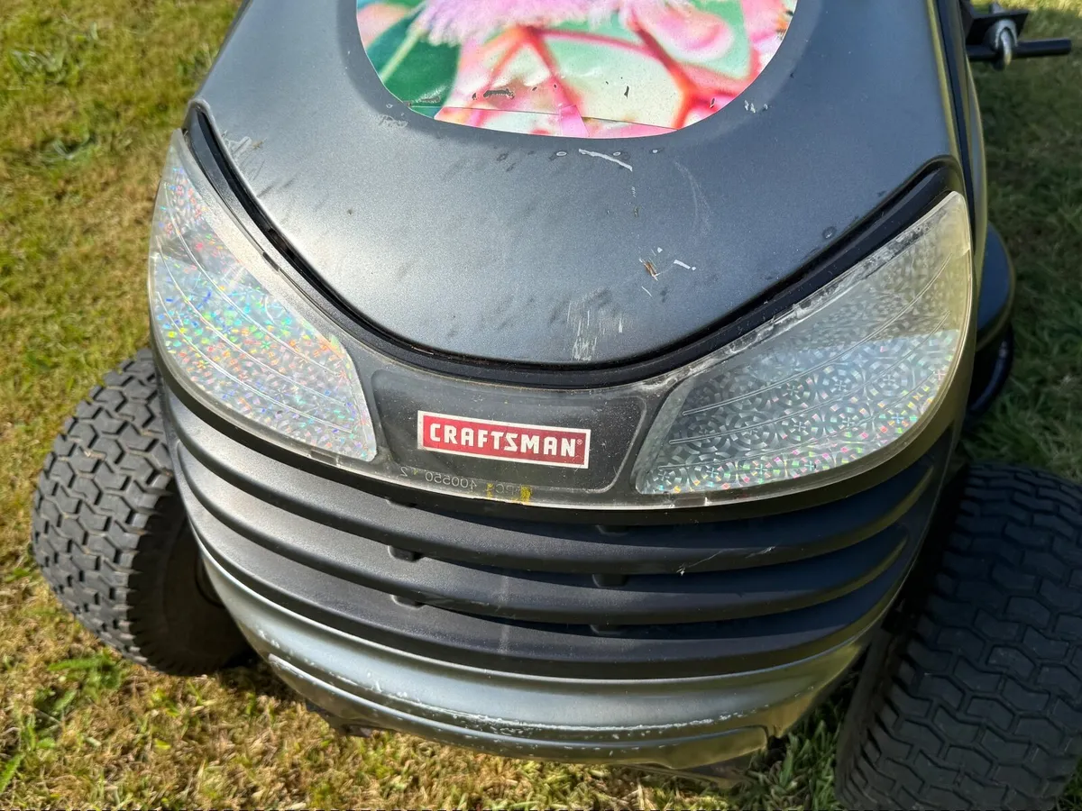Craftsman Ride on mower - Image 2