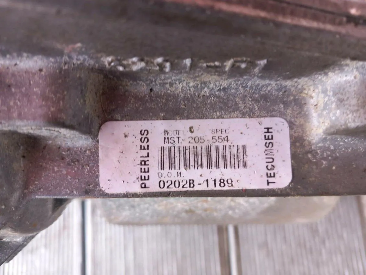 Castlegarden/peerless manual gearbox for sale - Image 2