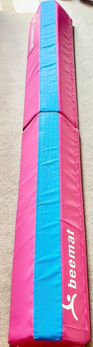 Beemat Foldable Pink Balance Beam - Image 1