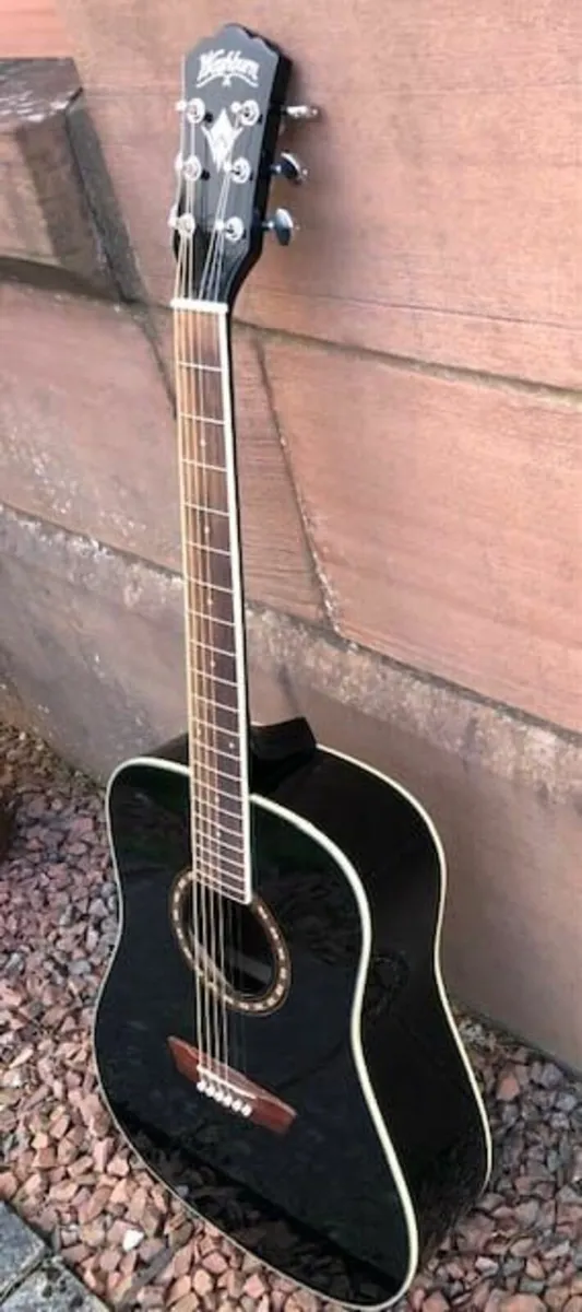Washburn Acoustic Guitar - Image 2