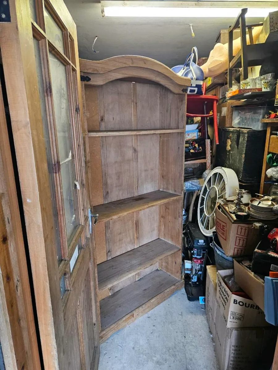 Rustic Pine Book Case Shelving Unit - Image 1