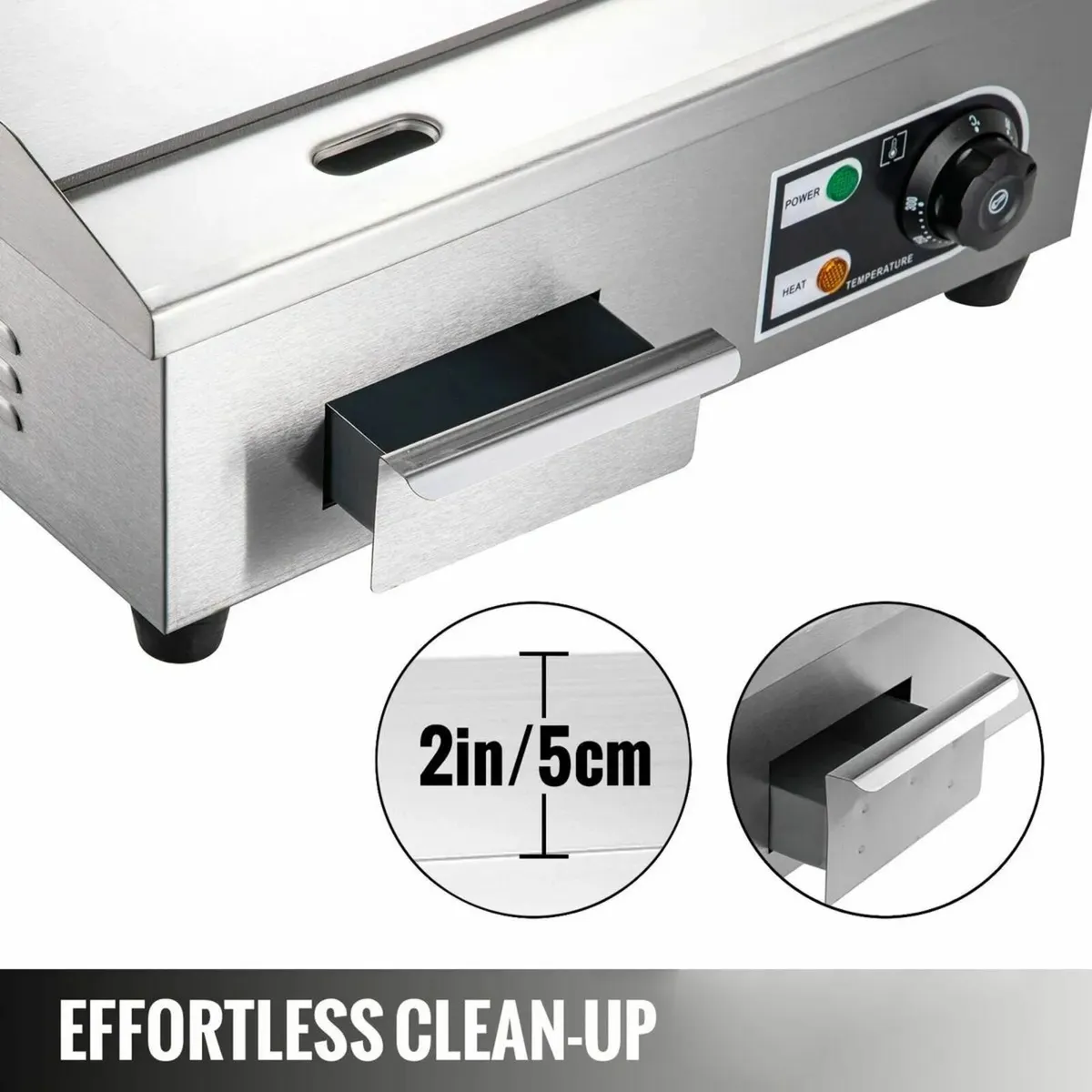 Electric Griddle Hotplate Commercial Flat Grill - Image 1