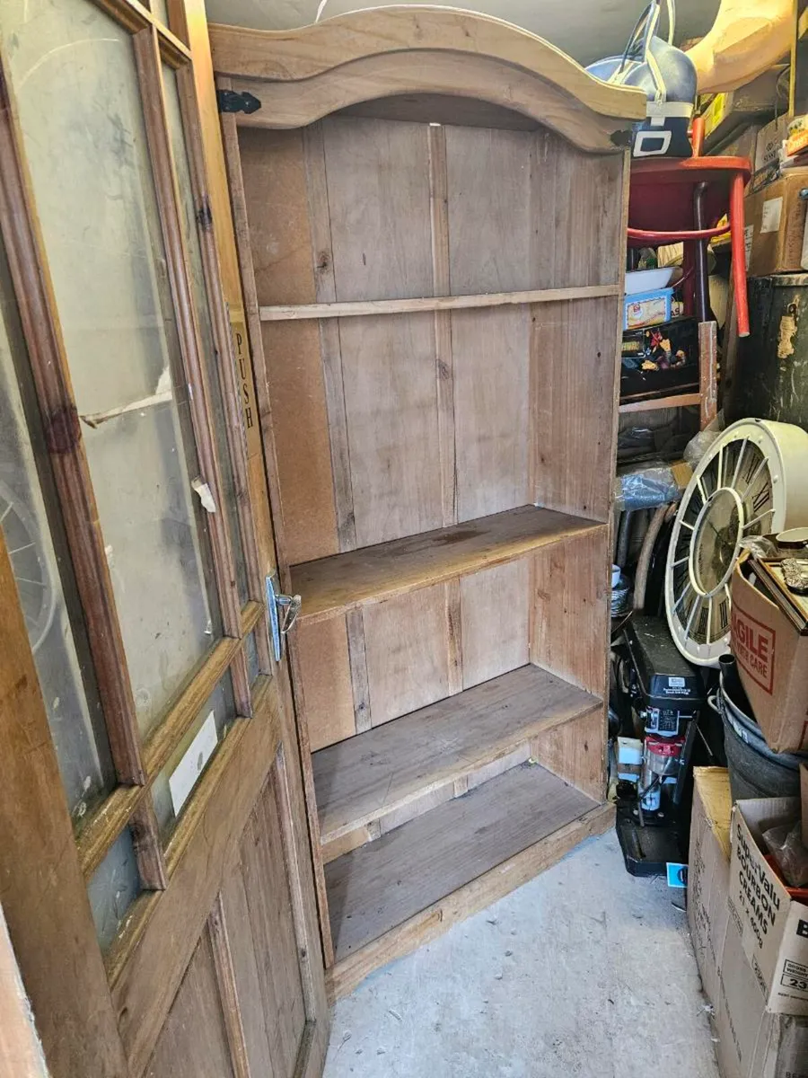 Rustic Pine Book Case Shelving Unit - Image 2