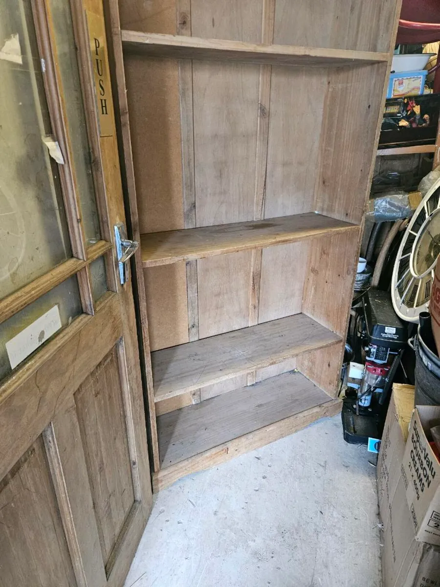 Rustic Pine Book Case Shelving Unit - Image 3