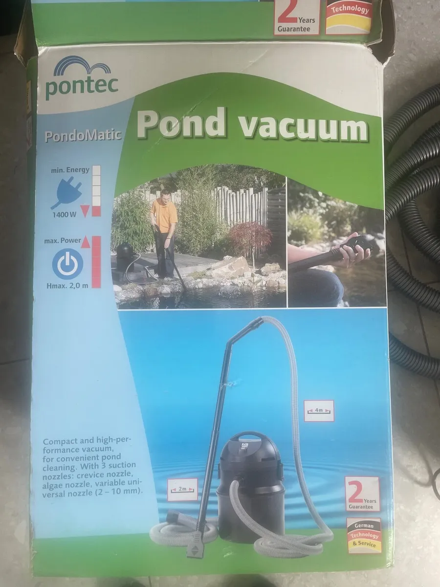 Pontic 1400 w pond vacuum - Image 1