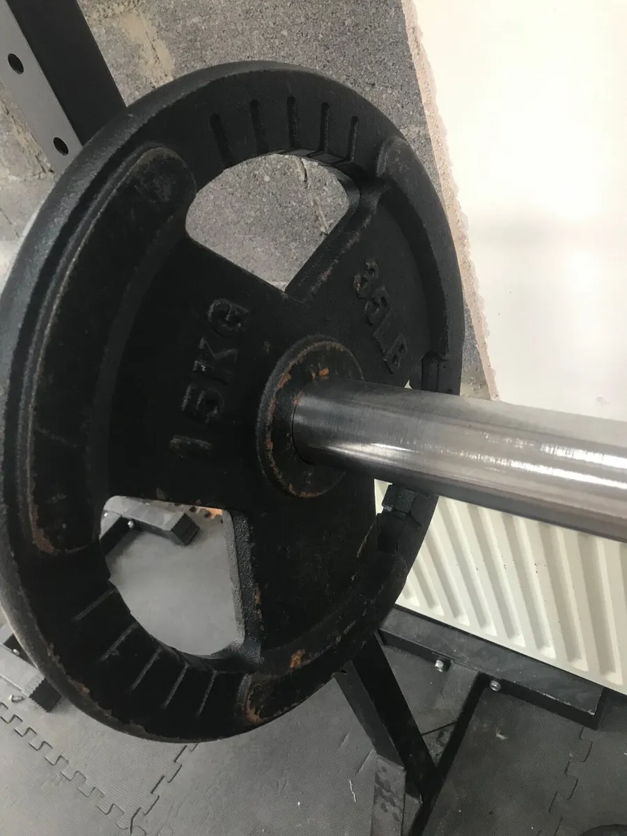 2 x 15kg Weight Plates - Image 1