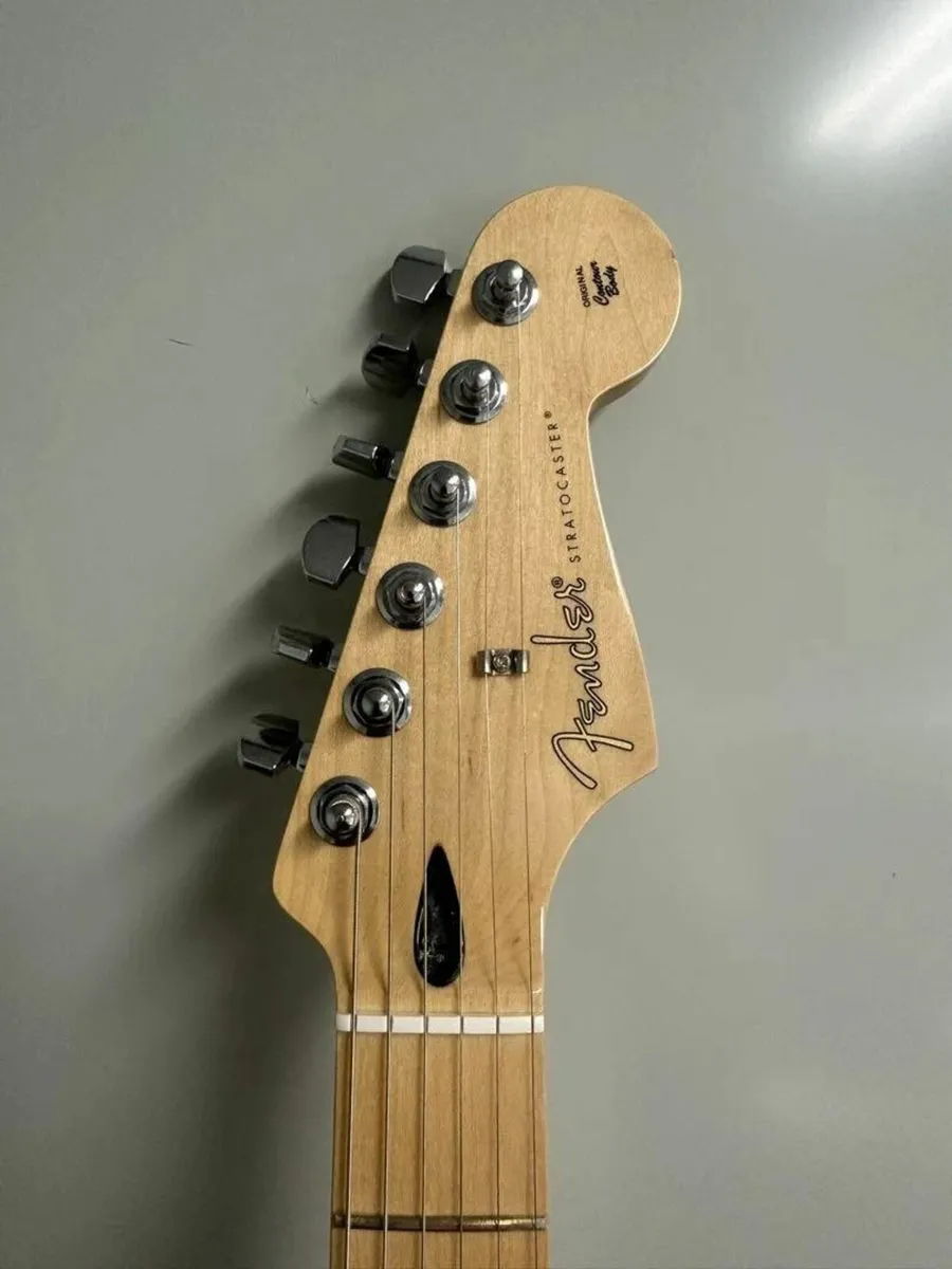 Fender Mexico Stratocaster Black - Image 3