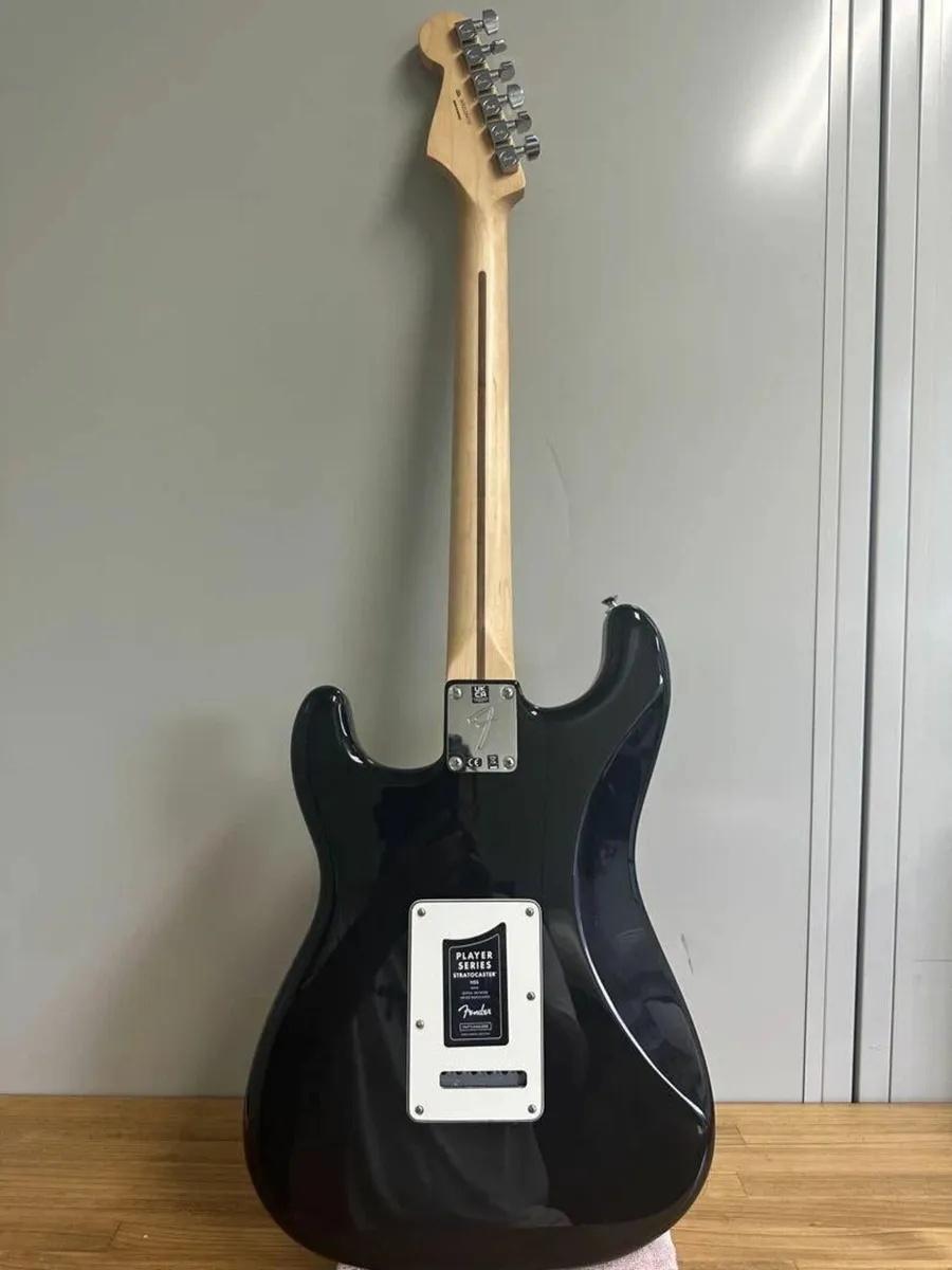 Fender Mexico Stratocaster Black - Image 4