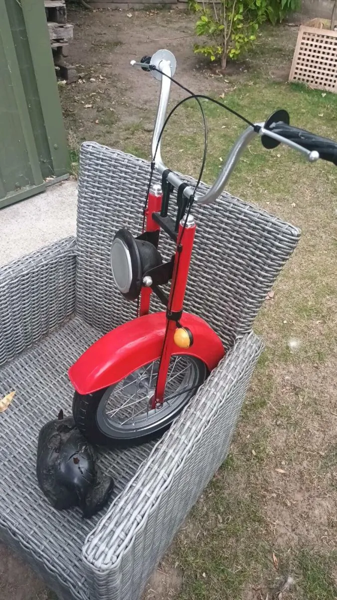 Moped prop, for bar, barbers, shop window, D18 - Image 4