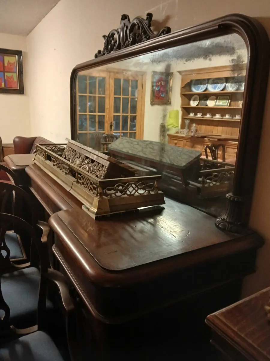 antique sideboard
