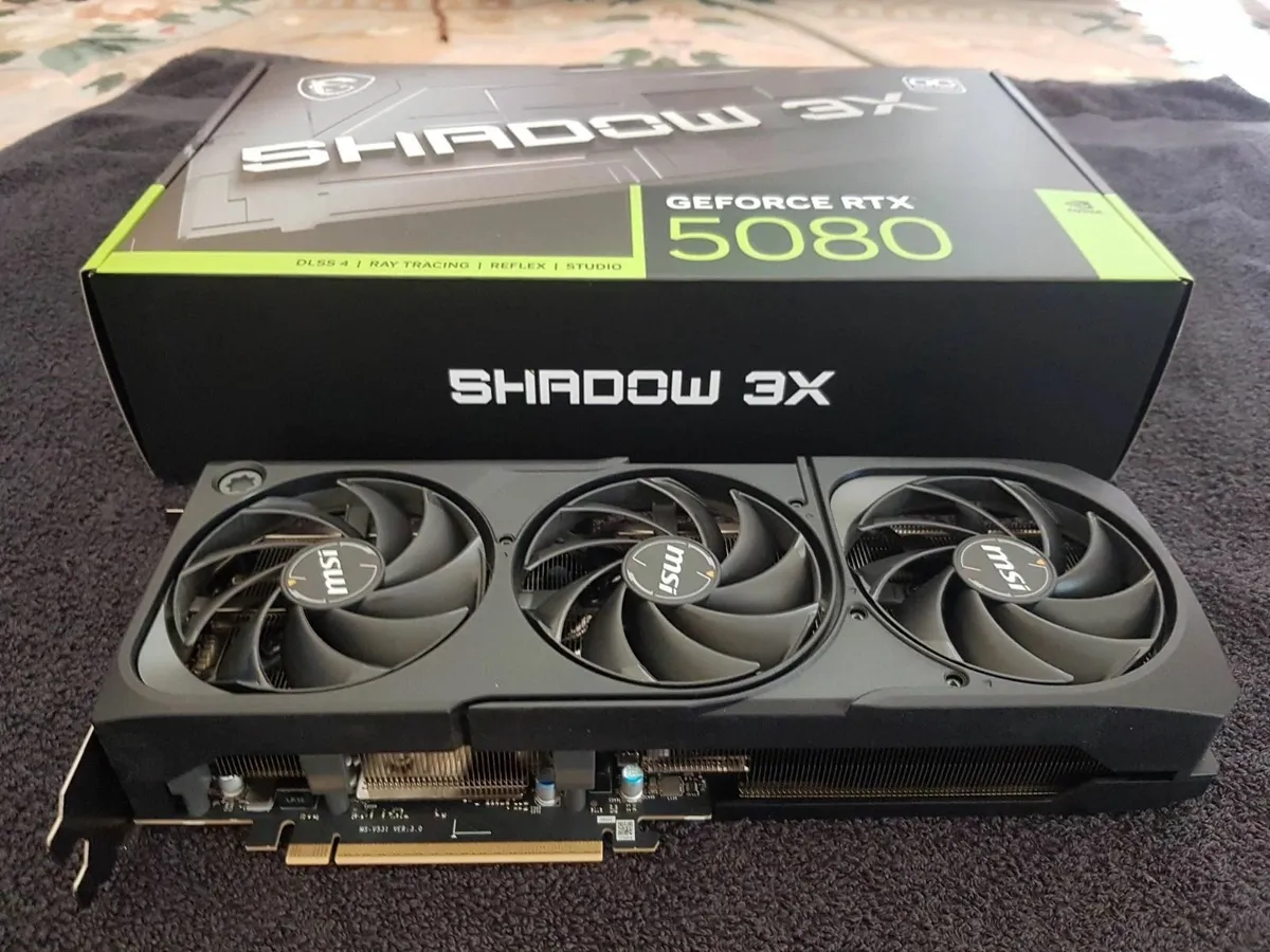 MSI RTX 5080 Shadow 3x OC 16GB - Image 1
