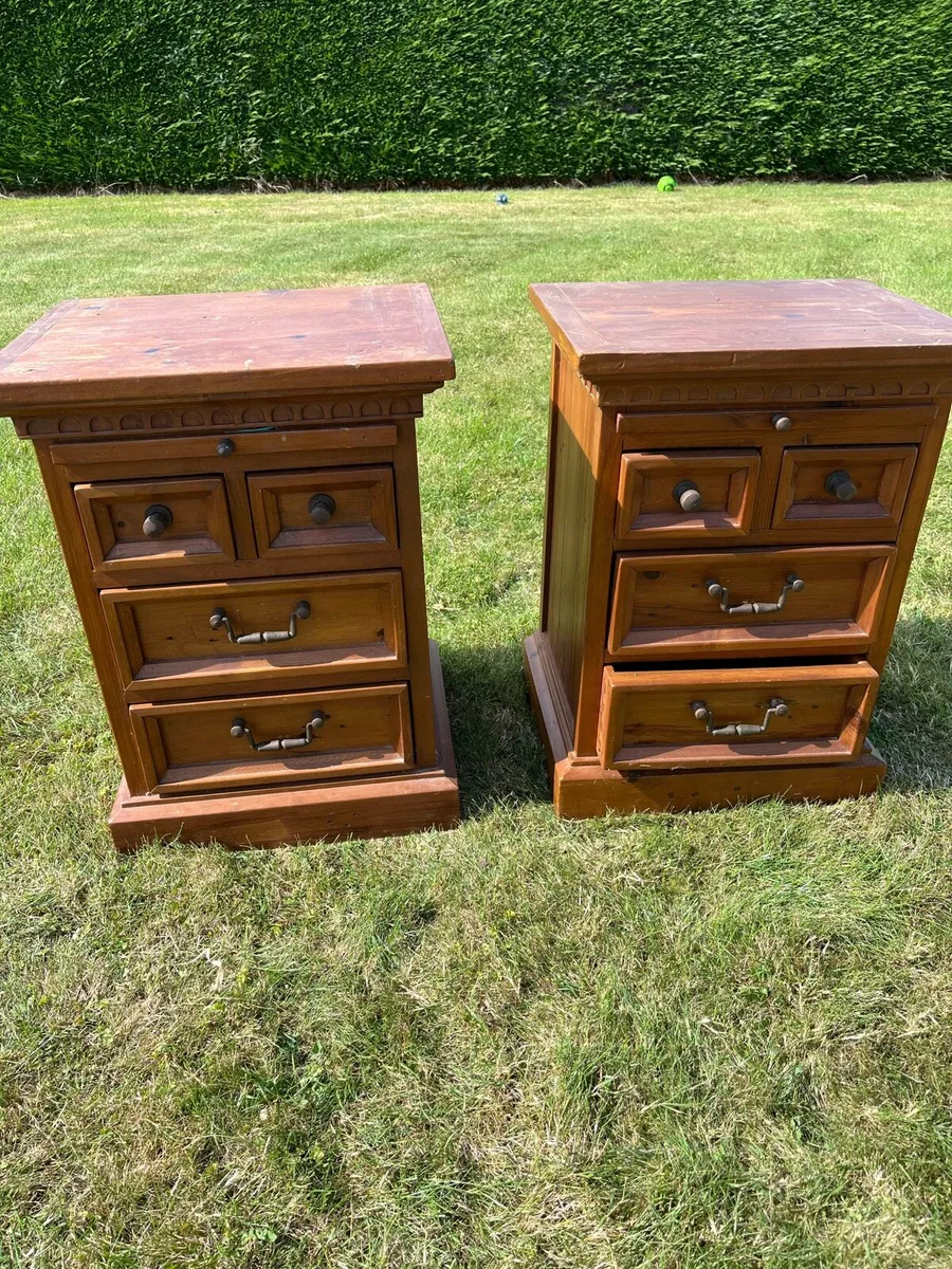 Bedside lockers - Image 1