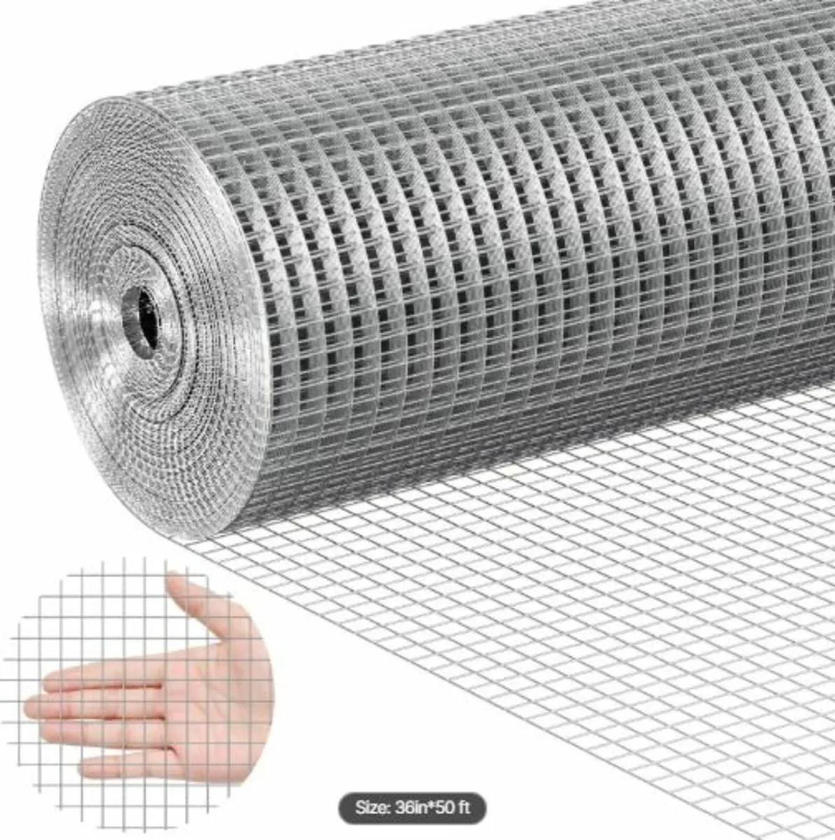 Hardware Cloth 1/2" 36in x 50ft 19 Ga Wire Mesh - Image 1
