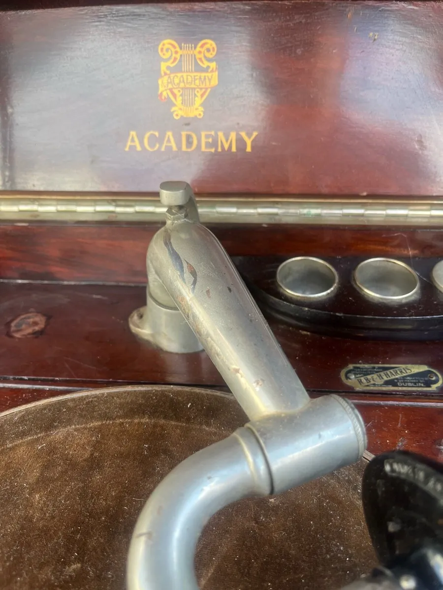 Antique Academy Gramophone - Image 3