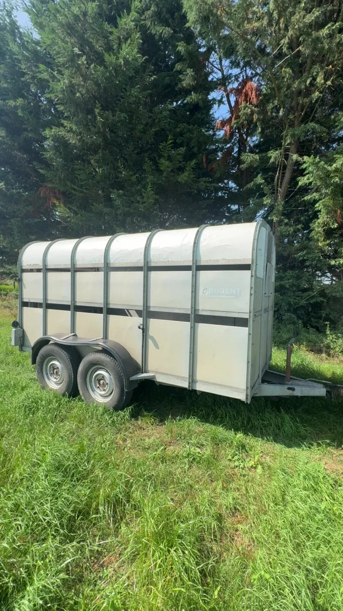 12x6 nugent cattle trailer - Image 1
