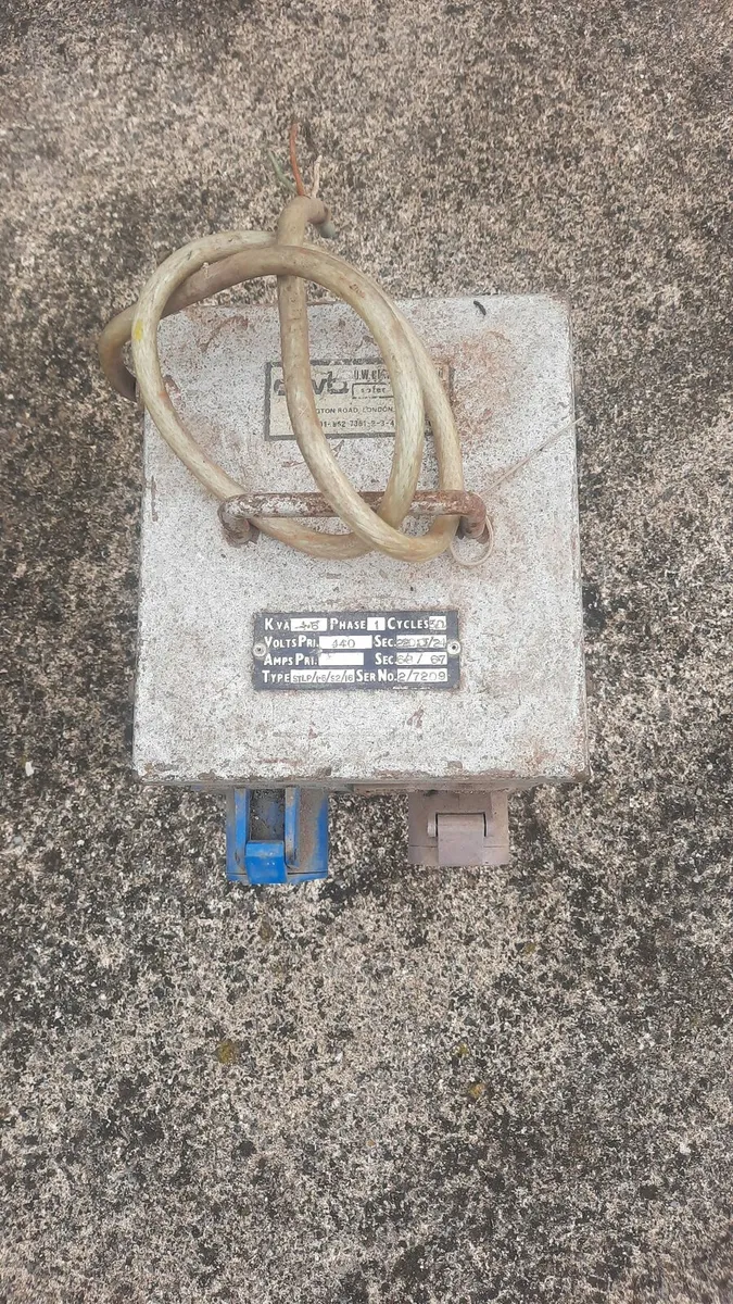 Three phase transformer-- good condition - Image 3