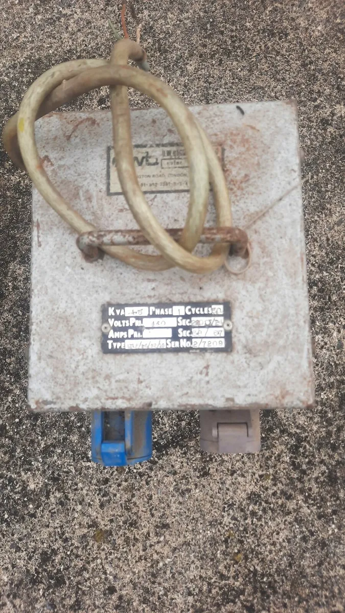 Three phase transformer-- good condition - Image 4