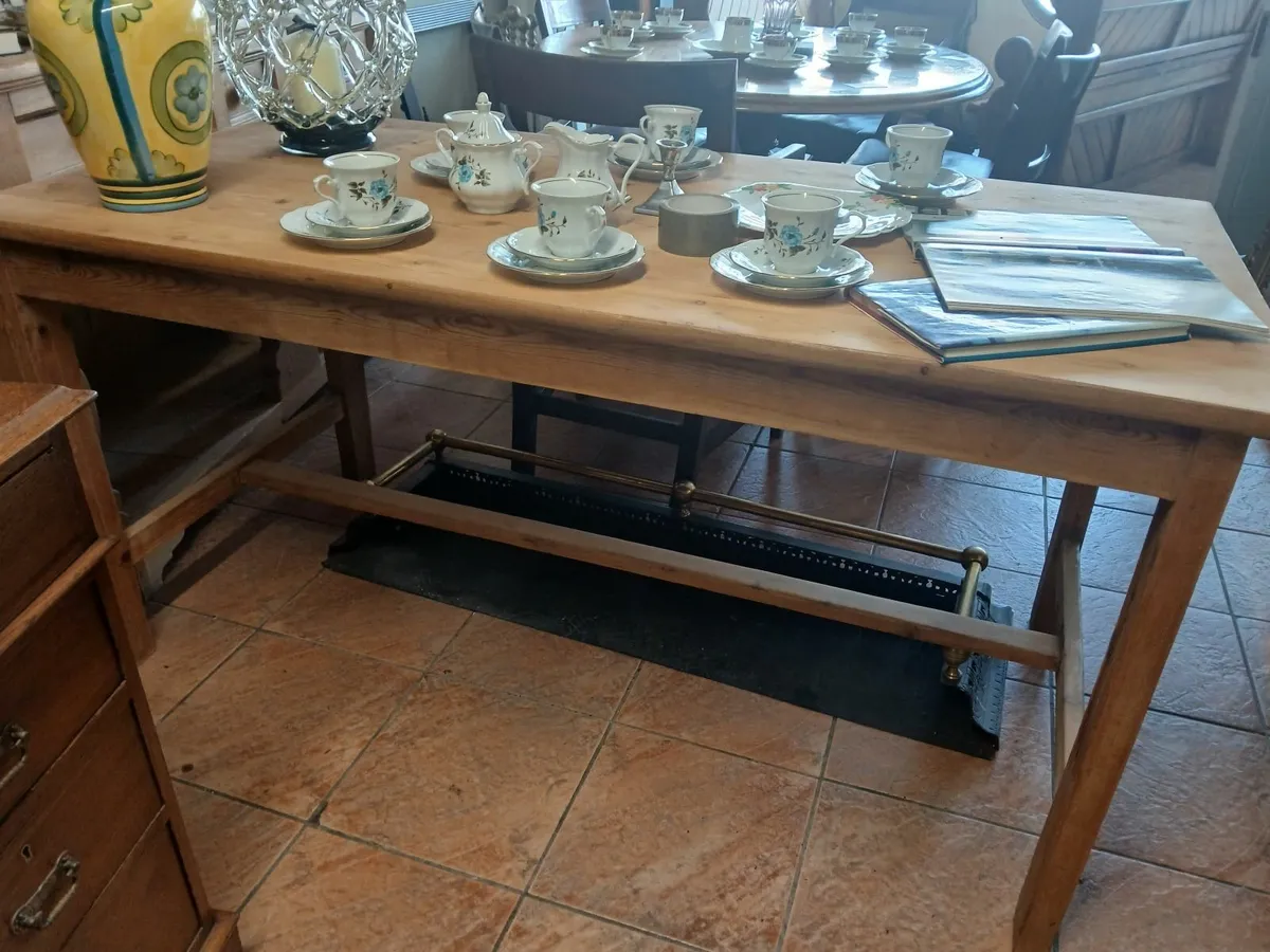 old pine kitchen  table