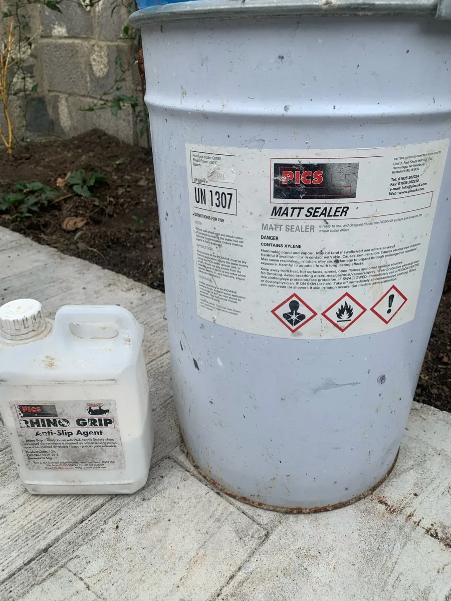 25L Concrete Matt Sealer & Rhino Grip