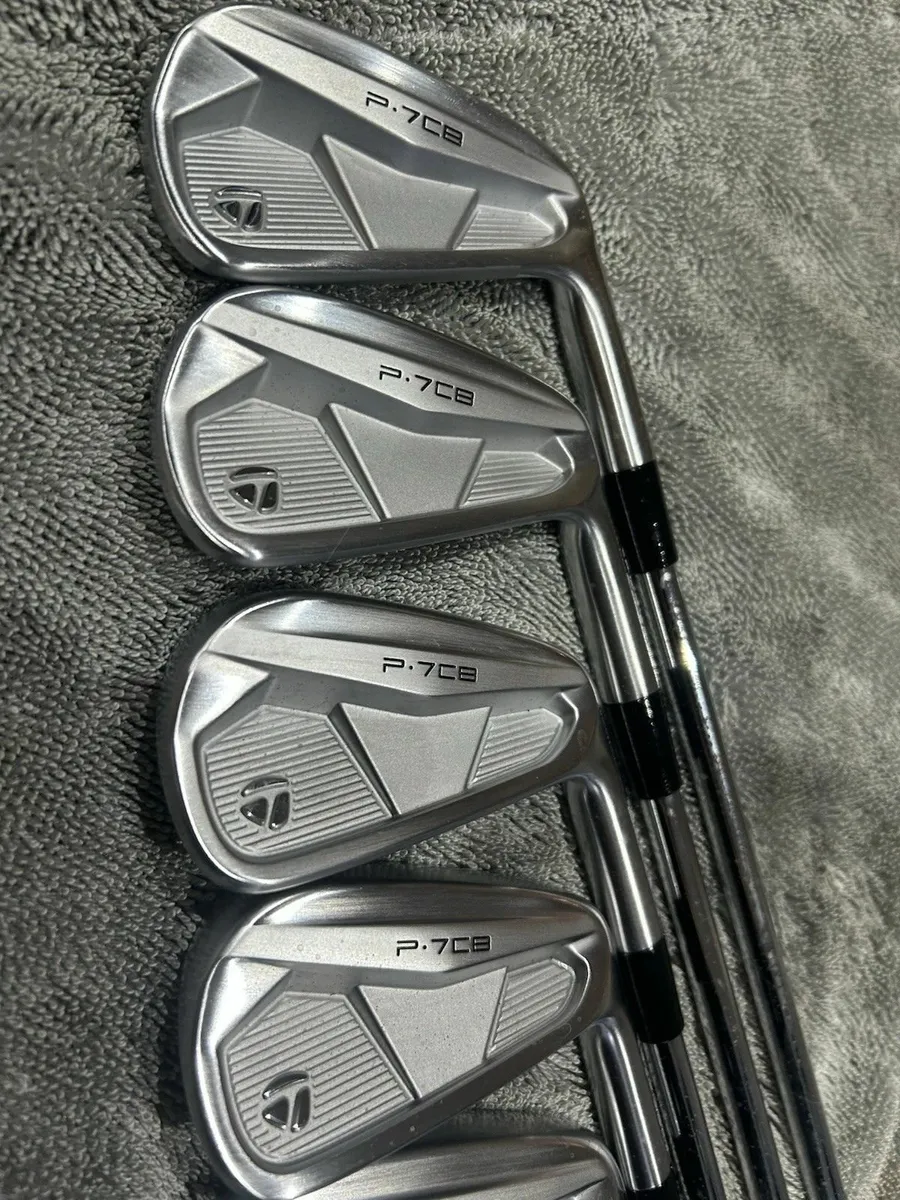 Taylormade P.7CB Irons 4-PW + AW Stiff Flex - Image 1