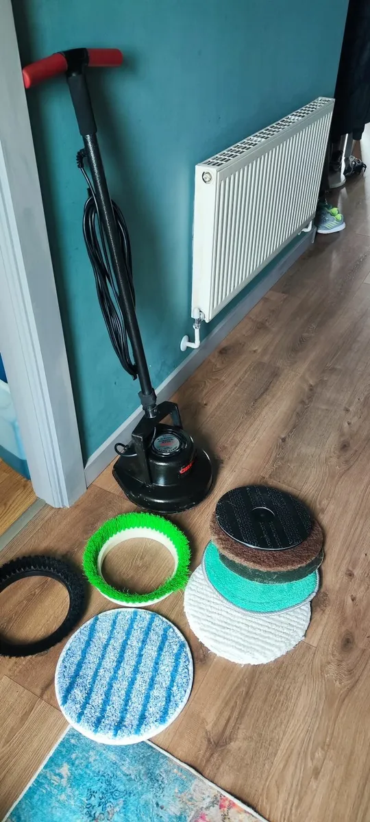 Floor scrubber polisher multi-purpose floor cleane - Image 1