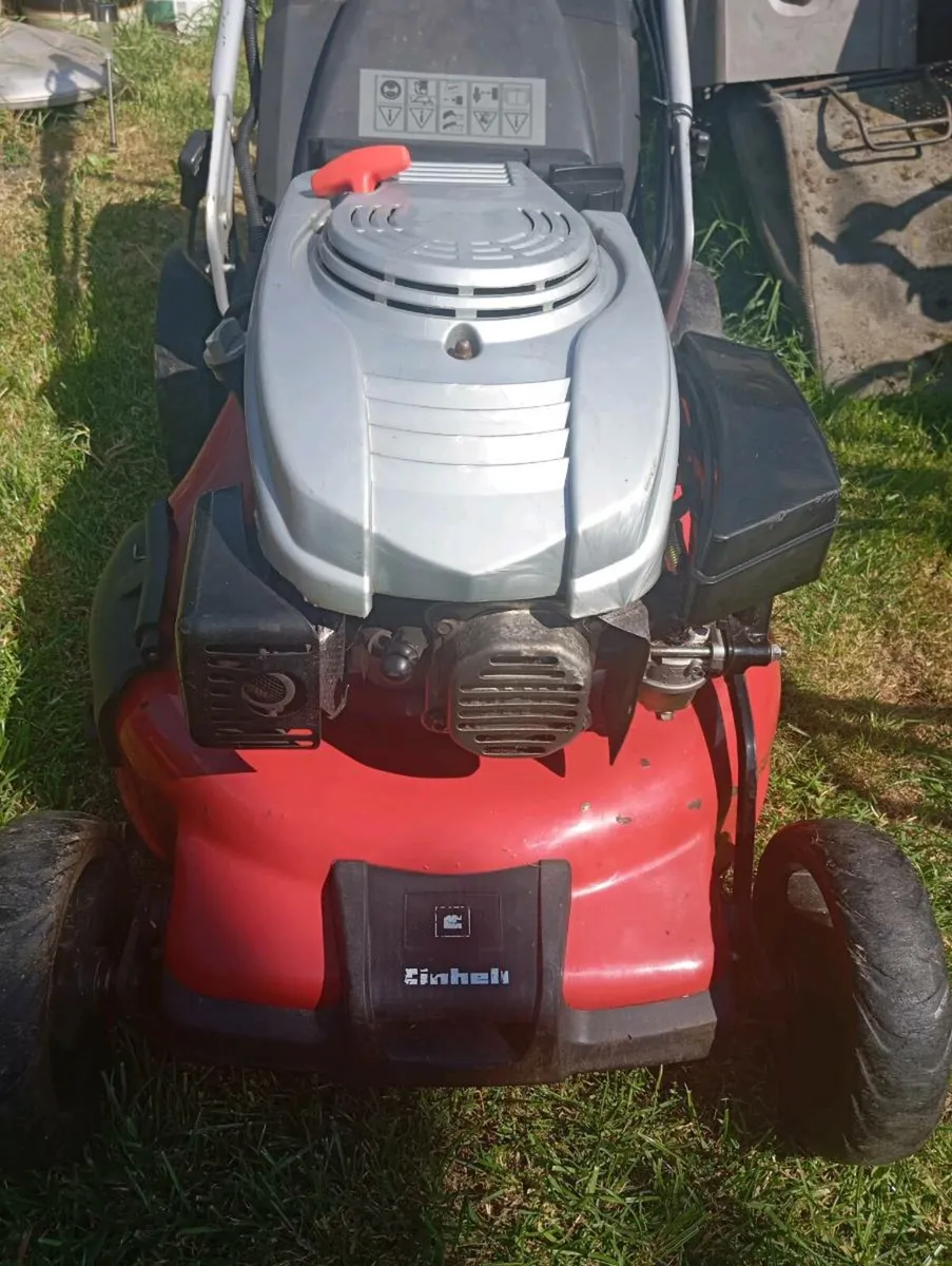 Einhell self-drive lawnmower - Image 1