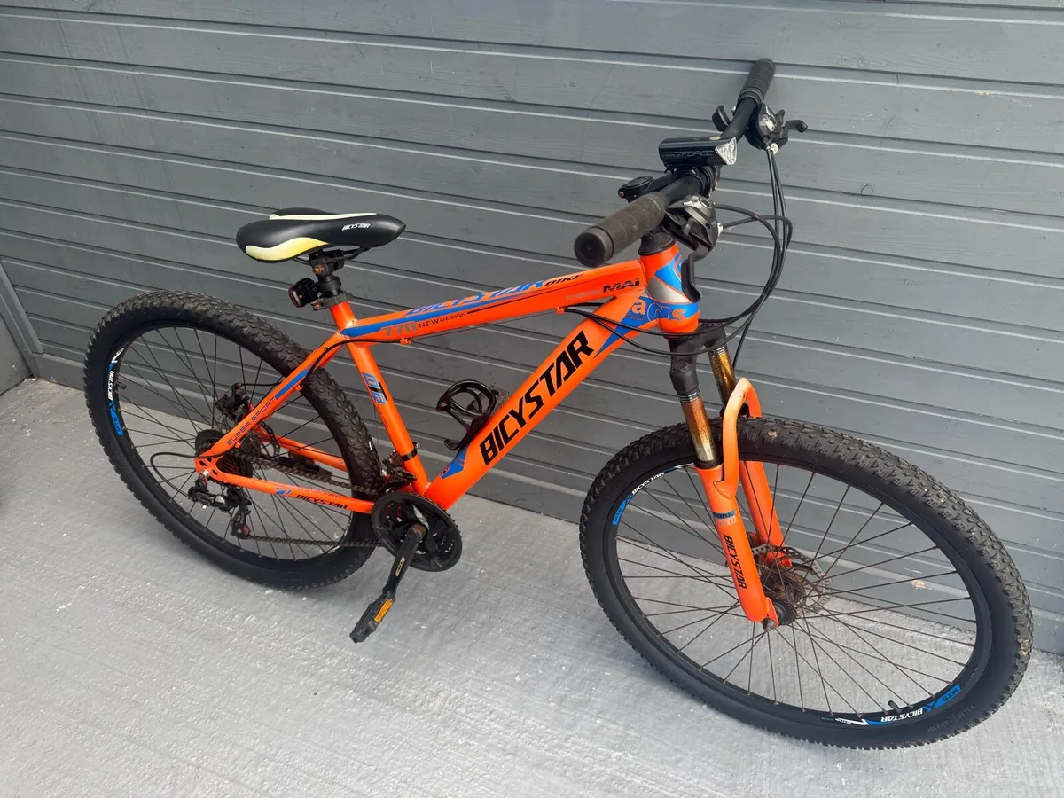 27.5 inch wheel disc brake bike