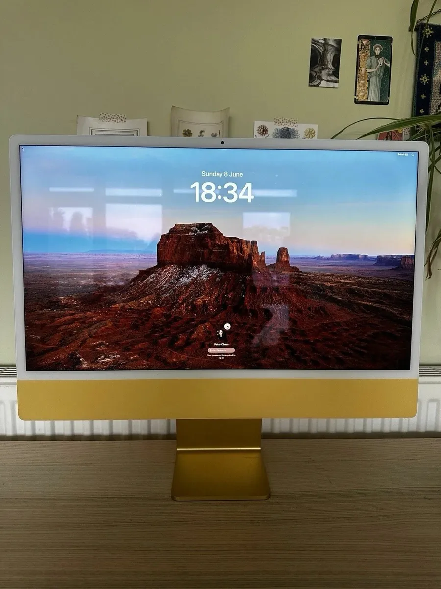 Apple iMac 24” M1 Rare Yellow 16GB RAM 512 GB SSD - Image 4