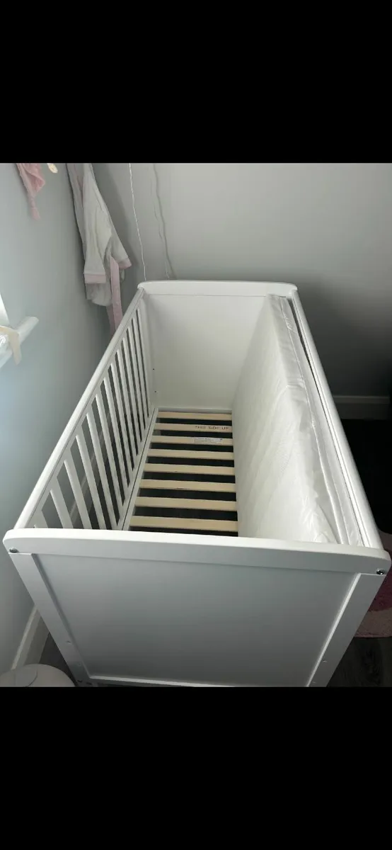 Baby Elegance Elle Cot white - Image 2