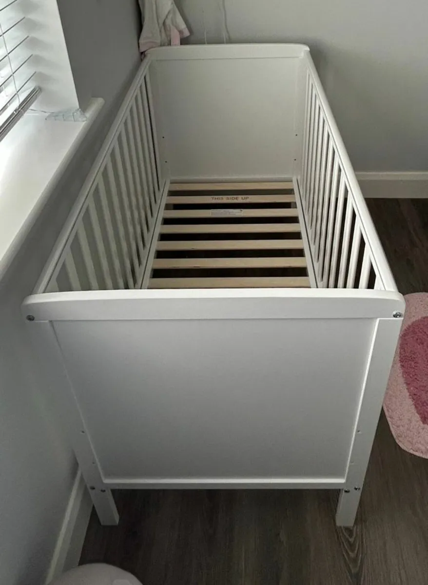 Baby Elegance Elle Cot white - Image 4