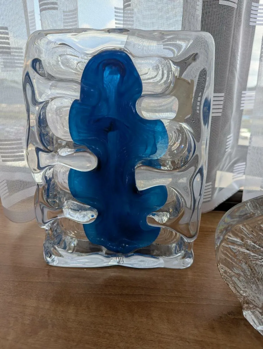A pair of Daum France crystal - Image 1