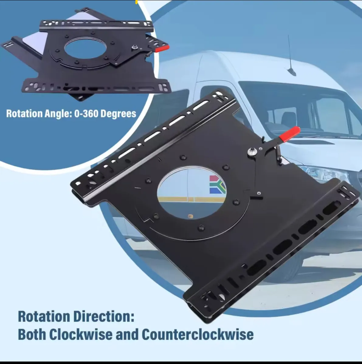NEW Swivel Seat Base,360 multivan camper - Image 1