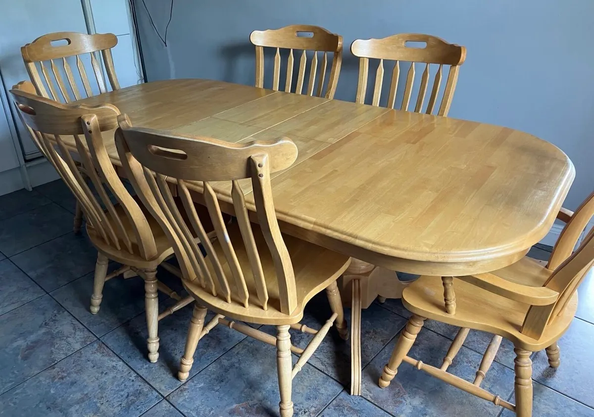 Dining Table and Chairs - Image 1