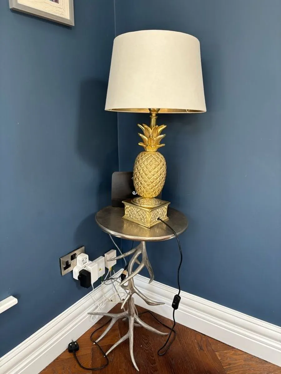 Pineapple Lamp can be sold with or without the table - Image 2