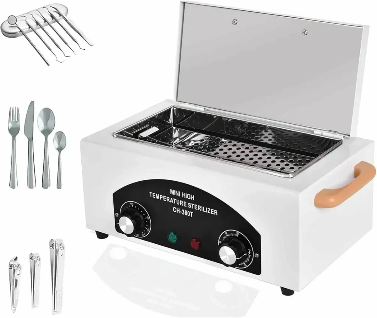 Heat Sterilizer with Timer Manicure Pedicure SPA - Image 1