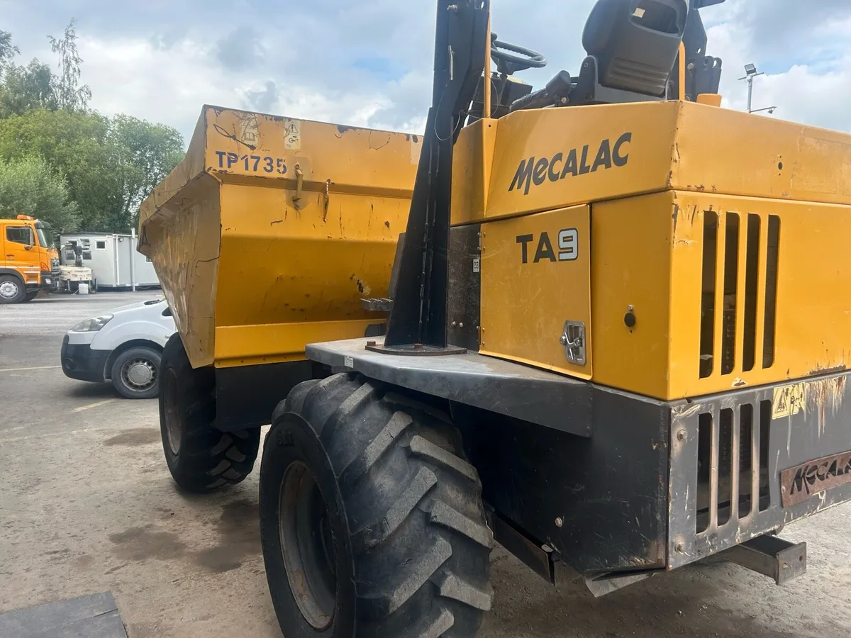 Mecalac 9 ton dumper - Image 1