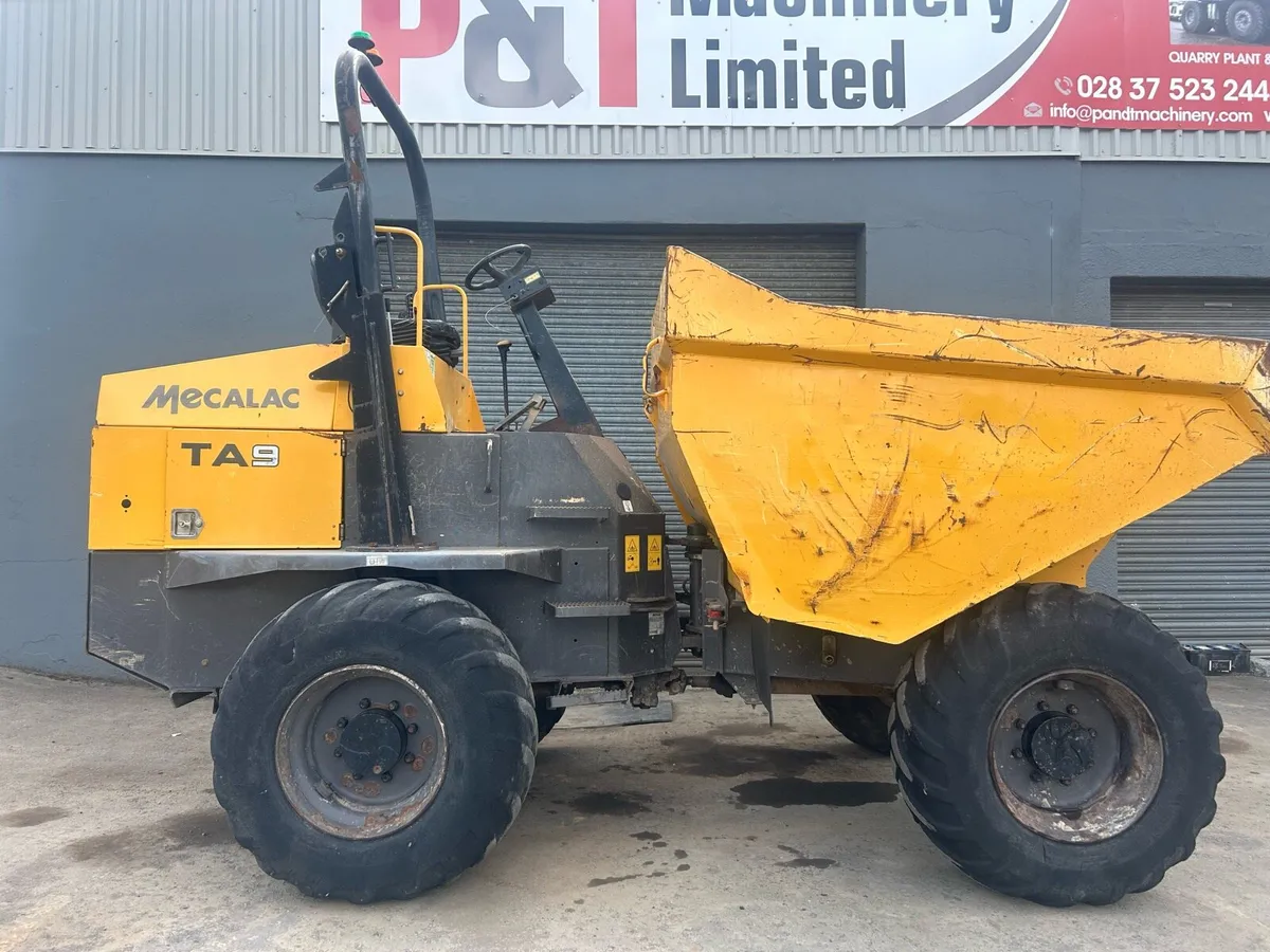 Mecalac 9 ton dumper - Image 4