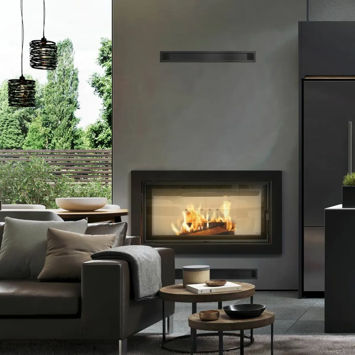 INSET BOILER STOVES LUCY 20 kW - Image 1