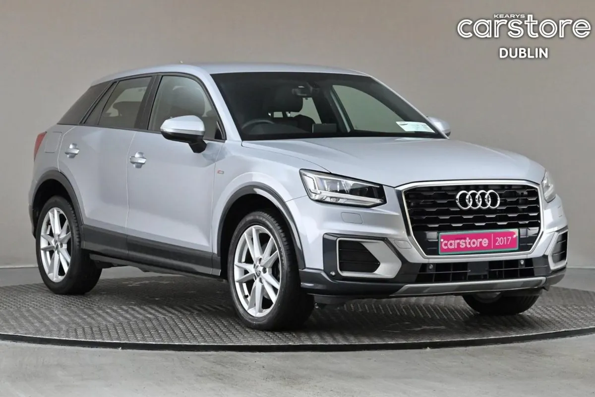 Audi Q2 1.4tfsi S-line 150BHP S-tronic  half Leat - Image 1
