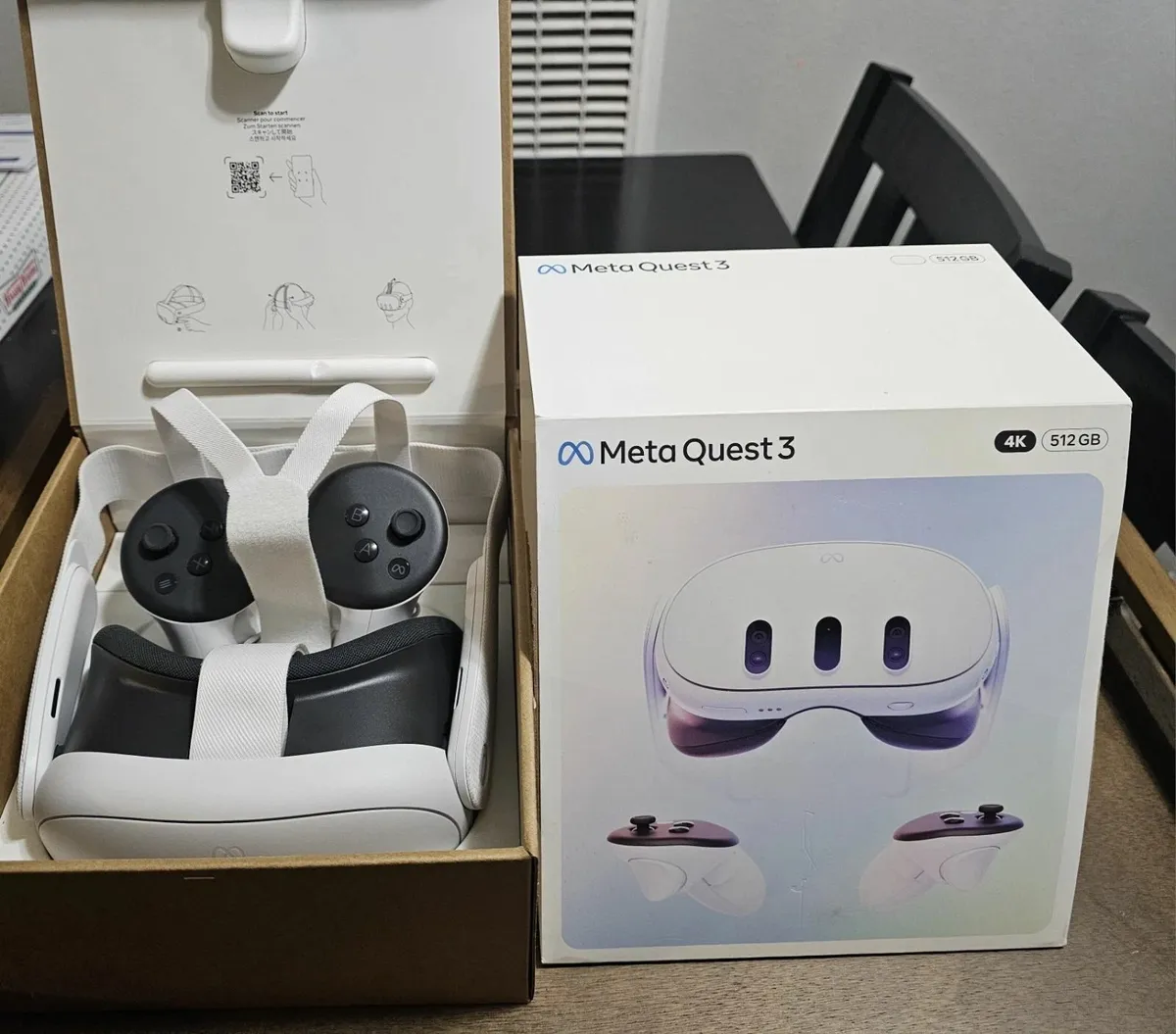 Meta Quest 3 512GB VR Headset - Image 1