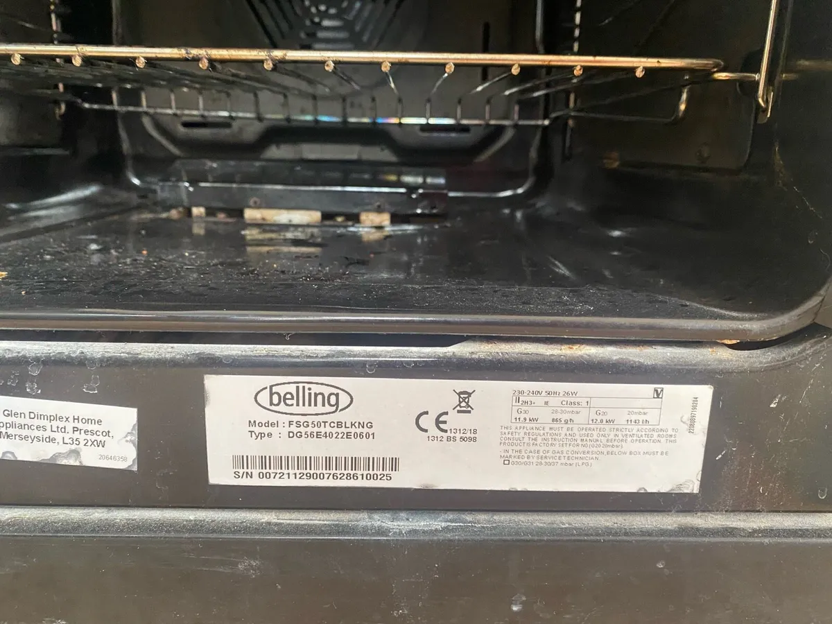 Belling Gas Cooker - Image 2