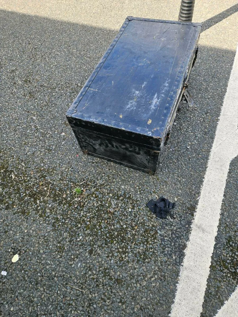 Vintage Steam Theatre Trunk - Image 3